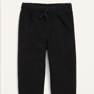 NWT Old Navy Unisex Microfleece Jogger Sweatpants, Black Jack, 4T
